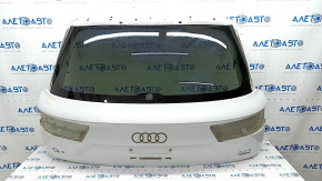 Bare tailgate with glass Audi Q7 16-19 aluminum, white LS9R
