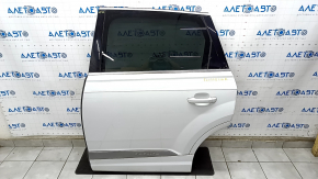 Door assembly rear left Audi Q7 16- aluminum, white LS9R