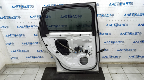 Door assembly rear left Audi Q7 16- aluminum, white LS9R