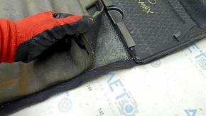 Rear boot floor Ford C-max MK2 13-18 Energi, black, unstuck