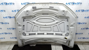 Bare hood Audi Q7 16- aluminum, white LS9R, butt