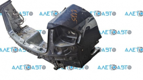 Rear panel VW Passat b7 12-15 USA blue with eyepieces