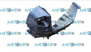 Rear panel VW Passat b7 12-15 USA blue with eyepieces