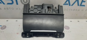 Pocket of the central console with a cigarette lighter Audi A4 B8 13-16 restyling, broken latch, swollen chrome, scratches