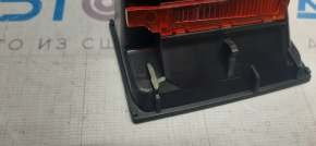Pocket of the central console with a cigarette lighter Audi A4 B8 13-16 restyling, broken latch, swollen chrome, scratches