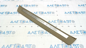 Door sill outer front left Toyota Highlander 08-13 hybrid beige, worn