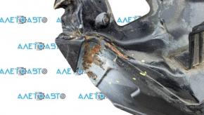Rear panel Kia Optima 11-15 black with eyepieces dented corrosion