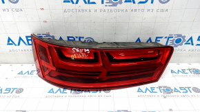 Left taillight Audi Q7 16-19 scratches