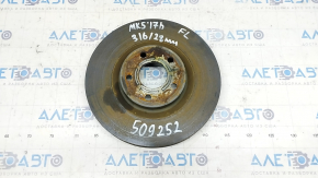 Front left brake disc Ford Fusion mk5 13-20 plug-in 315/28mm