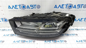 Front left headlight complete Audi Q7 16-19 LED, sand