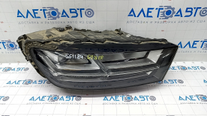 Front right headlight complete Audi Q7 16-19 LED, sand, LED burnt out