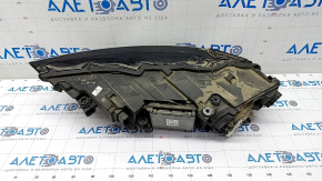 Front right headlight complete Audi Q7 16-19 LED, sand, LED burnt out