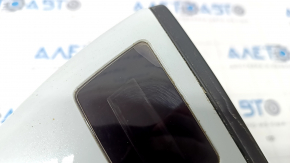 Side mirror right Audi Q7 16-19 15+4 pins, heated, auto-dimming, auto-folding, turn signal, camera, BSM, white, cracks, broken frame
