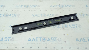 Door sill trim front right Ford C-max MK2 13-18 black, scratches
