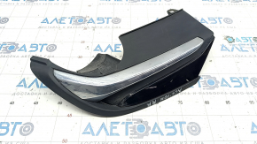 Right muffler cap Honda Accord 18-22 EXL, touring with chrome, sand