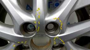 Wheel disk R15 x 6J ET45 5*100 Toyota Prius 30 13-15 rest, type 2, light curb, for repair
