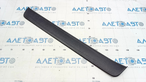 Door sill outer front left Toyota Highlander 14-19 black, worn