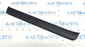 Door sill outer front left Toyota Highlander 14-19 black, worn