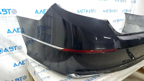 Rear bumper assembly Honda Accord 18-22 with parking sensors, black, scratches
