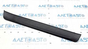 Door sill trim outer front right Toyota Highlander 14- black, worn