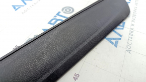 Door sill trim outer front right Toyota Highlander 14- black, worn
