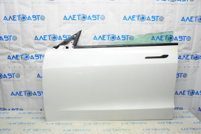 Door assembly front left Tesla Model 3 21- white PPSW, triplex glass
