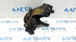 The axle with the hub, front right Ford C-max MK2 13-18, is rusty, the bearing is humming, the hub is loose