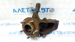 The axle with the hub, front right Ford C-max MK2 13-18, is rusty, the bearing is humming, the hub is loose