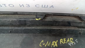 Rear bumper lip Ford C-max MK2 13-18 structure, scratches, broken mount, crack, deformed