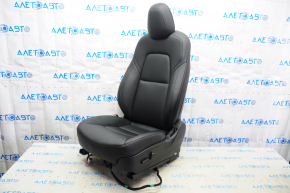 Driver's seat Tesla Model 3 18- leather black, with airbag, electric, heated with tensioner scratch
