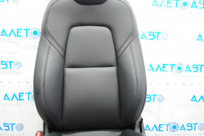 Driver's seat Tesla Model 3 18- leather black, with airbag, electric, heated with tensioner scratch
