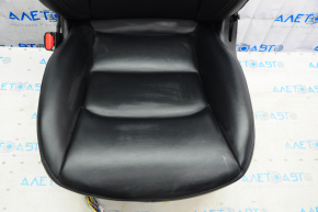 Driver's seat Tesla Model 3 18- leather black, with airbag, electric, heated with tensioner scratch