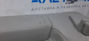 Rear row of seats 2nd row Lexus ES350 07-09 upper part, grey leather, dry-cleanable