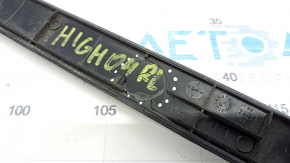 Door sill trim rear outer left Toyota Highlander 01-07 black, broken fastening