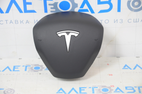 Airbag in the steering wheel driver Tesla Model 3 18- black, rusty pyropatron