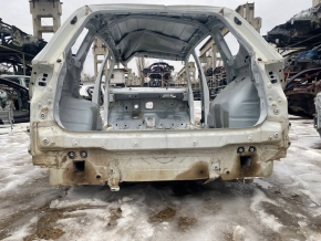 Rear panel VW Tiguan 18- 2 parts, on the body, white