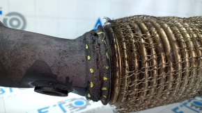 Exhaust manifold with catalytic converter Ford C-max MK2 13-18 rusty, torn mesh, broken bolts