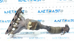 Exhaust manifold with catalytic converter Ford C-max MK2 13-18 rusty, torn mesh, broken bolts