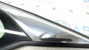 Window blind glass rear left Honda Accord 18-22 chrome, scratches on chrome