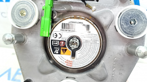 Airbag in the steering wheel driver Honda Accord 18-22 black, rusty pyropatron