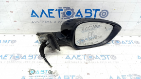 Side mirror right Honda Accord 18-22 12 pins, BSM, heated, turn signal, black, scratches