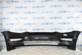 Front Bumper Naked Tesla Model 3 18- for Parking Sensors White PPSW, Scratches