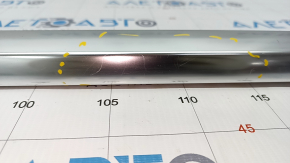 Longitudinal roof rail right Audi Q7 16-19 silver, scratches