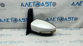 Side mirror left Ford C-max MK2 13-18 7 pins, turn signal, heated, white