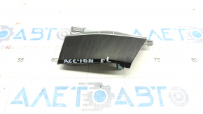 Upper left dashboard trim Honda Accord 18-22 gray, wood-like