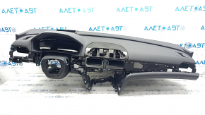 Torpedo front panel with AIRBAG Honda Accord 18-22 black, under projection, rusty pyropatron