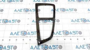 Audi Q7 16 center console trim - dark wood, type 1