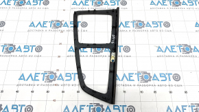 Audi Q7 16 center console trim - dark wood, type 1