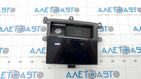 Box pocket center console Audi Q7 16- black gloss