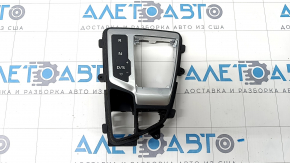 Shifter cover Audi Q7 16- pokes on chrome